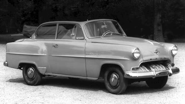 Opel Olympia Rekord Cabriolimousine 1.5 – 40 PS · Normal · Katalog-ID 348121 – Hauptansicht