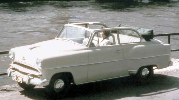 Opel Olympia Rekord Cabriolimousine 1.5 – 40 PS · Normal · Katalog-ID 348123 – Hauptansicht