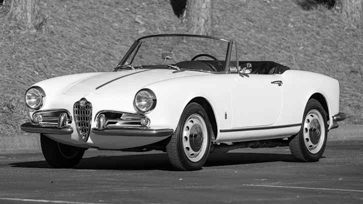 Alfa Romeo Giulietta Spider Veloce – 90 PS · Super · Katalog-ID 350007 – Hauptansicht
