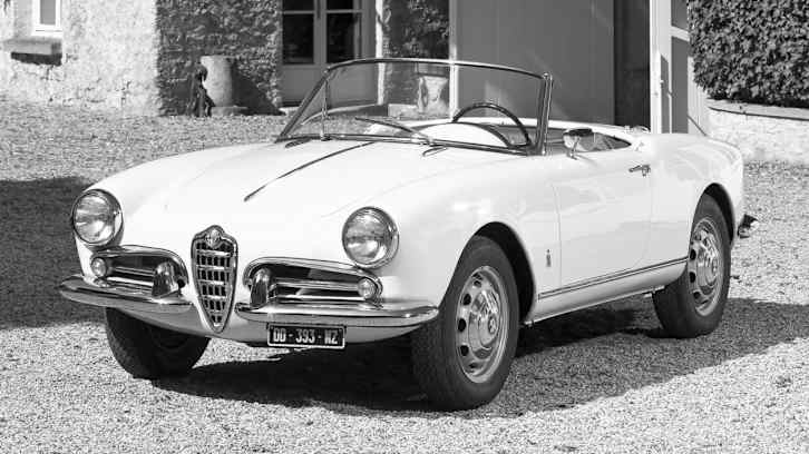 Alfa Romeo Giulietta Spider Veloce – 90 PS · Super · Katalog-ID 350011 – Hauptansicht
