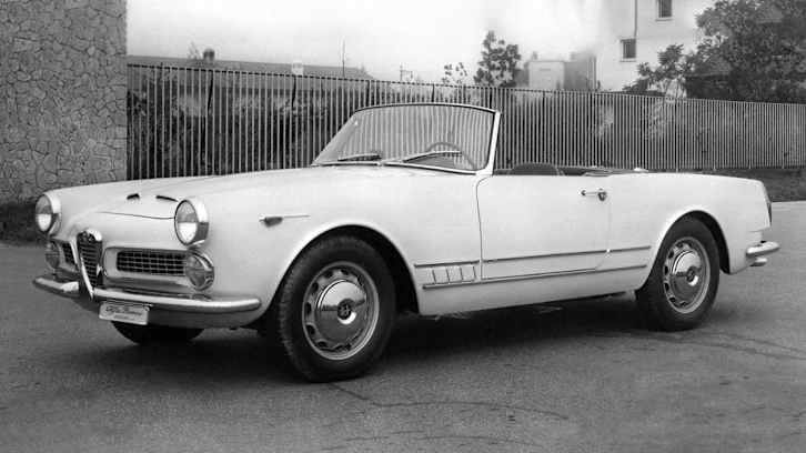 Alfa Romeo 2000 Spider – Fahrzeugansicht 2
