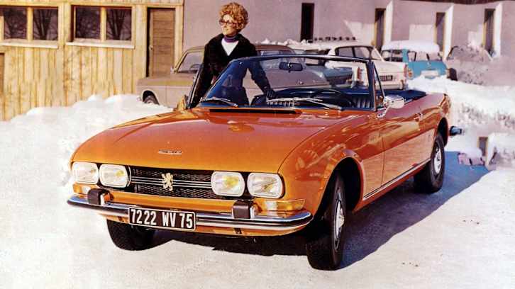 Peugeot 504 Cabriolet 1.8 – 101 PS · Super · Katalog-ID 350157 – Hauptansicht