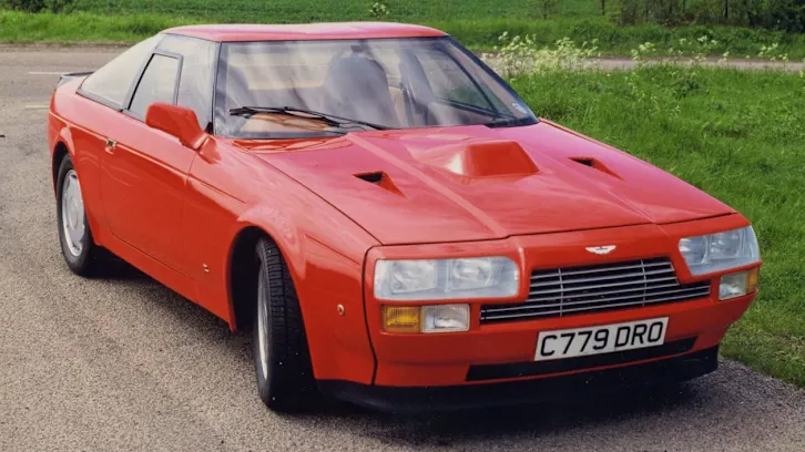 Miniature Aston Martin V8 Zagato 1986 - Matrix 1/43 - Résine Rouge - Neuve