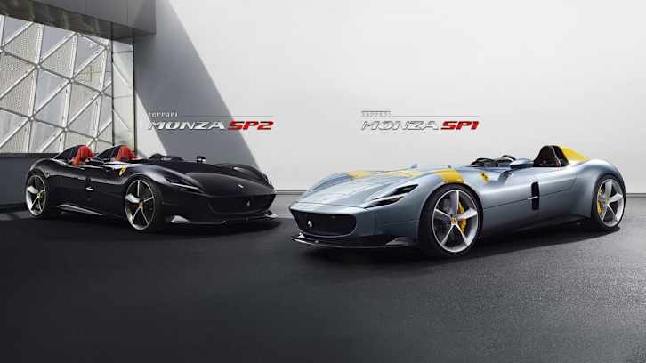 Ferrari Monza SP1 (F1 Schaltung) – 810 PS · Super Plus · Katalog-ID 351359 – weitere Fahrzeugansicht 4