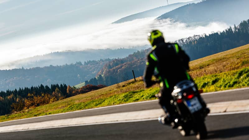 Motorradtour in der hessischen Rhön