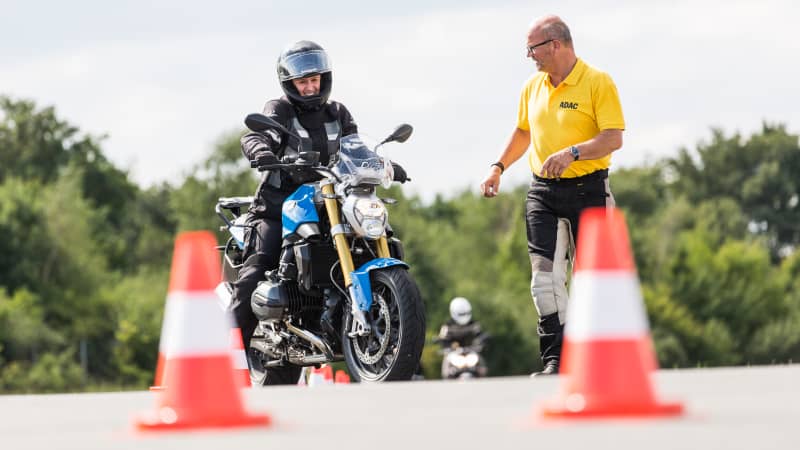 Ein ADAC Motorrad Fahrsicherheitstraining
