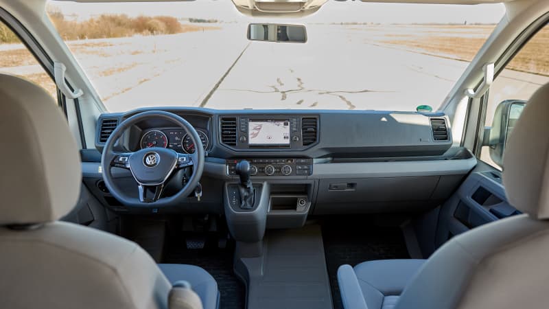 Cockpit eines VW Grand California 600