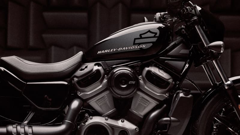 Motor der Harley-Davidson Nightster