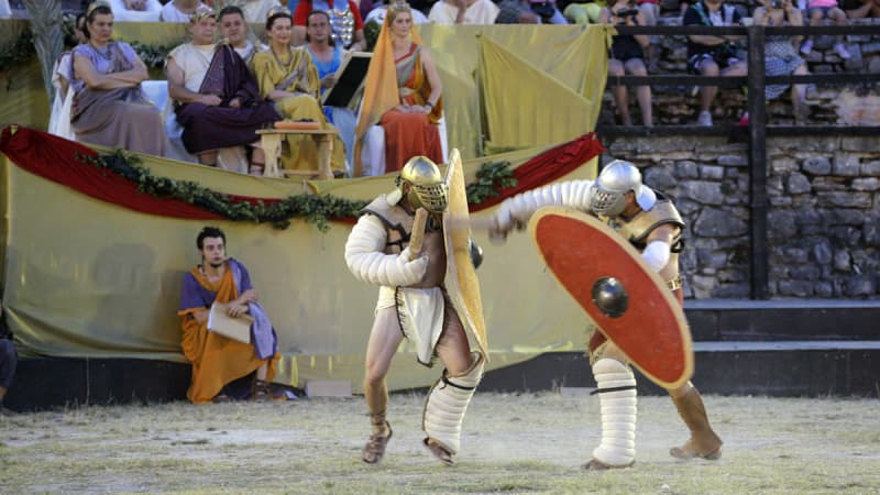Gladiatorenspiele in Pula