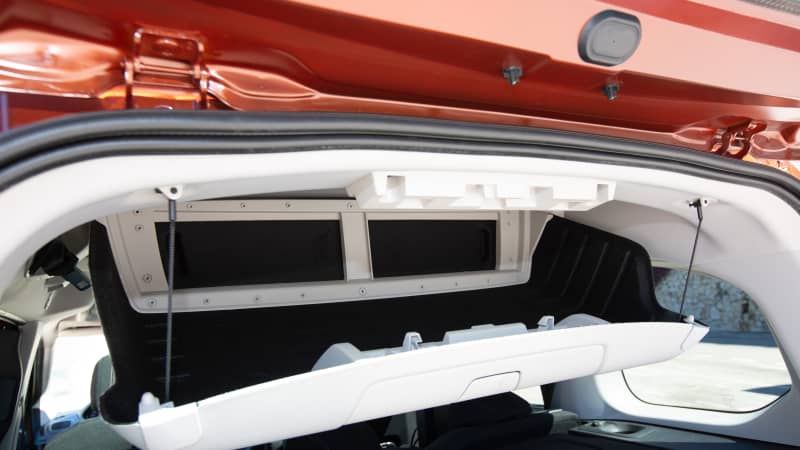 Kofferraum eines Peugeot Rifter