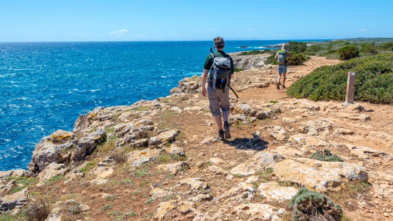 Wanderer auf Menorca