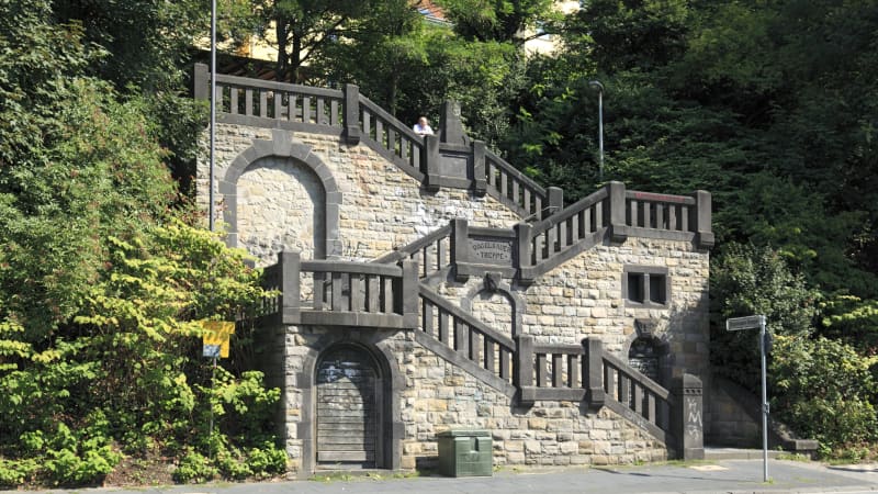 Vogelsauer Treppe in Wuppertal