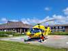 Seit 1. Juli in Hohenlockstedt: Der Hubschrauber Christopher 67