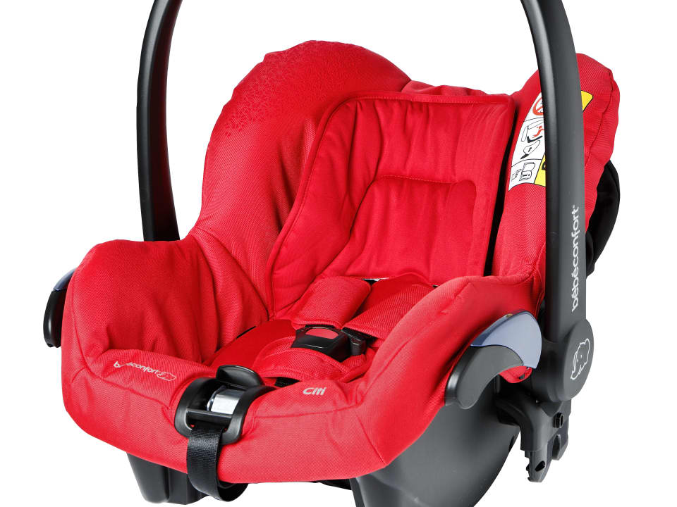Fodera Rivestimento Per Seggiolino Auto Maxi-Cosi Citi E Cabrio - Cotone Tortora Con Pois, Certificato Oeko-Tex