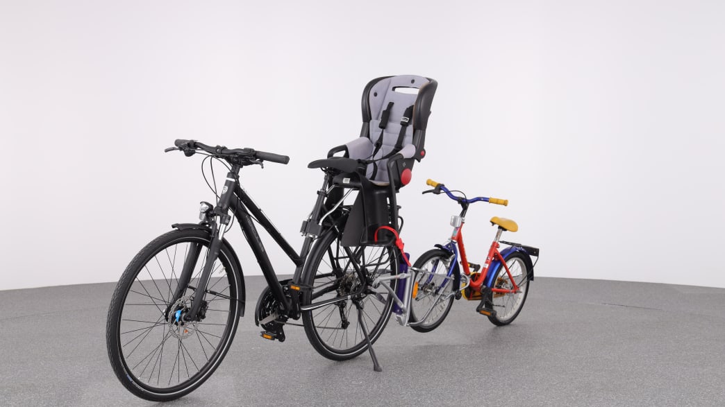 Kindertransport mit dem Fahrrad Wie sicher sind die Systeme? ADAC