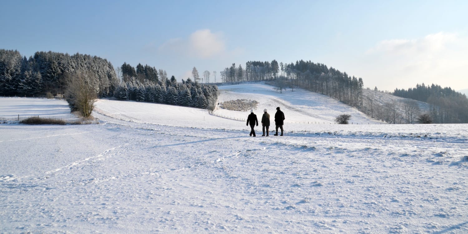Winter in NRW: In diesen Orten gibt es Chancen auf Schnee