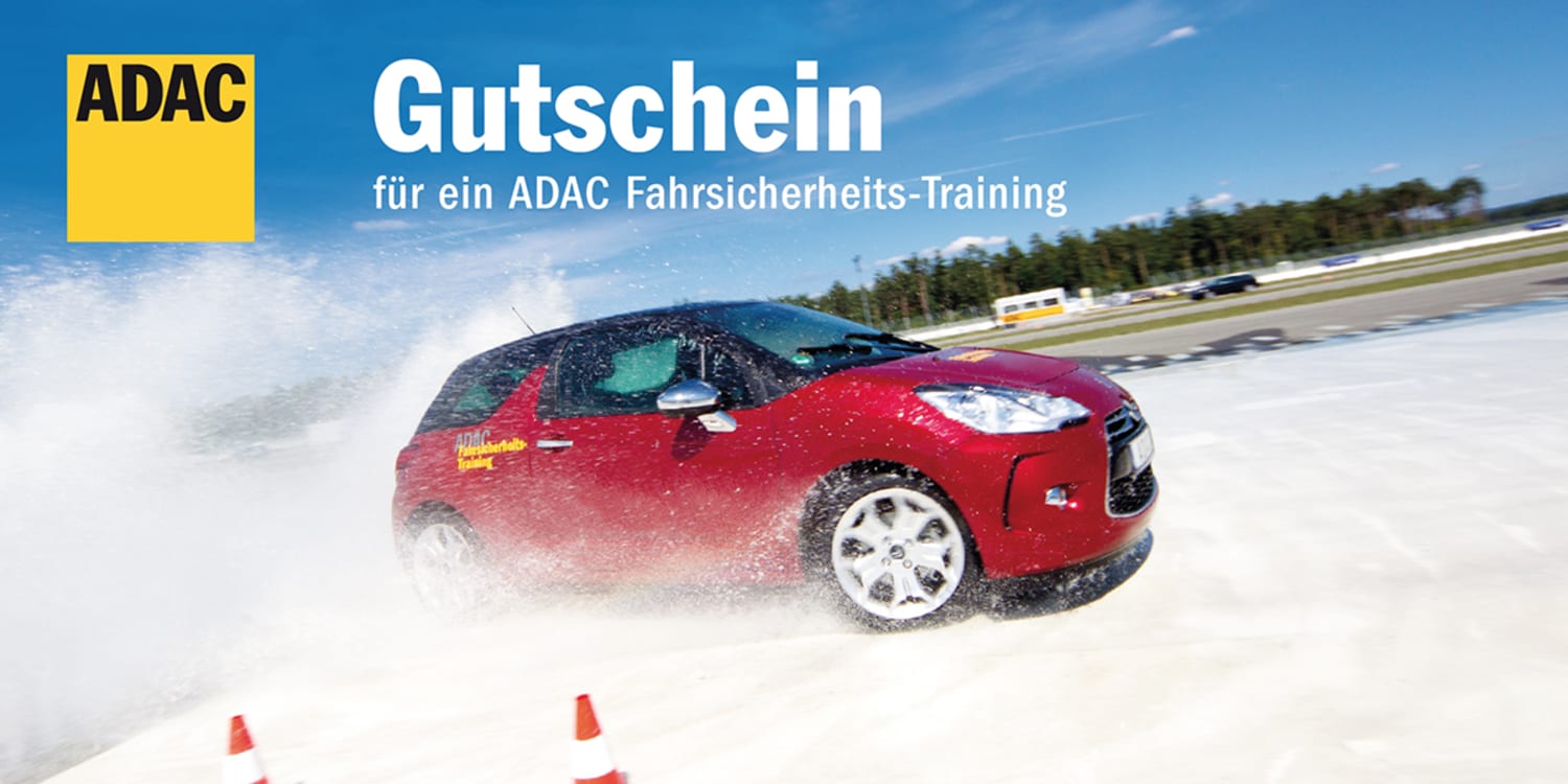 GeschenkGutschein Fahrsicherheitstraining ADAC SchleswigHolstein e.V.