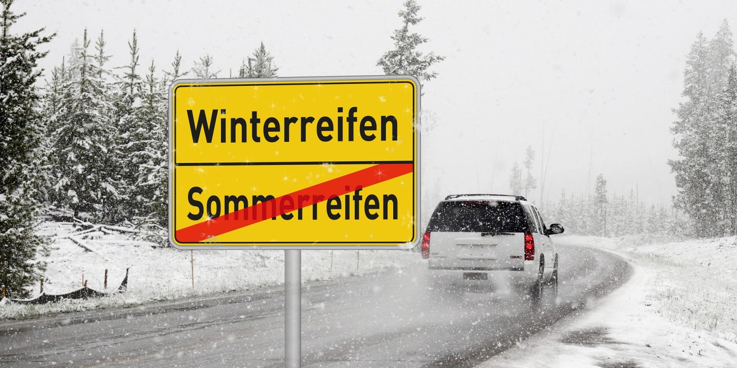 Ohne Winterreifen Fahren