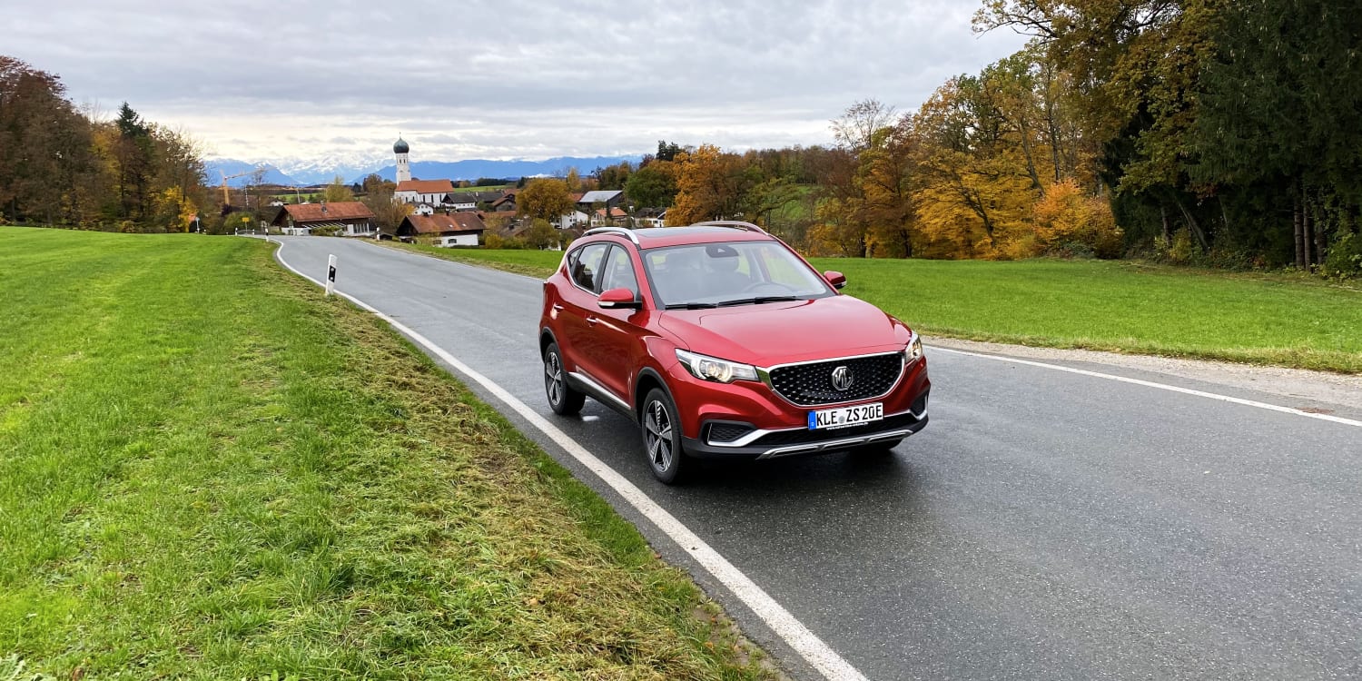 MG ZS EV ElektroSUV aus China im Test; Preis, Reichweite ADAC