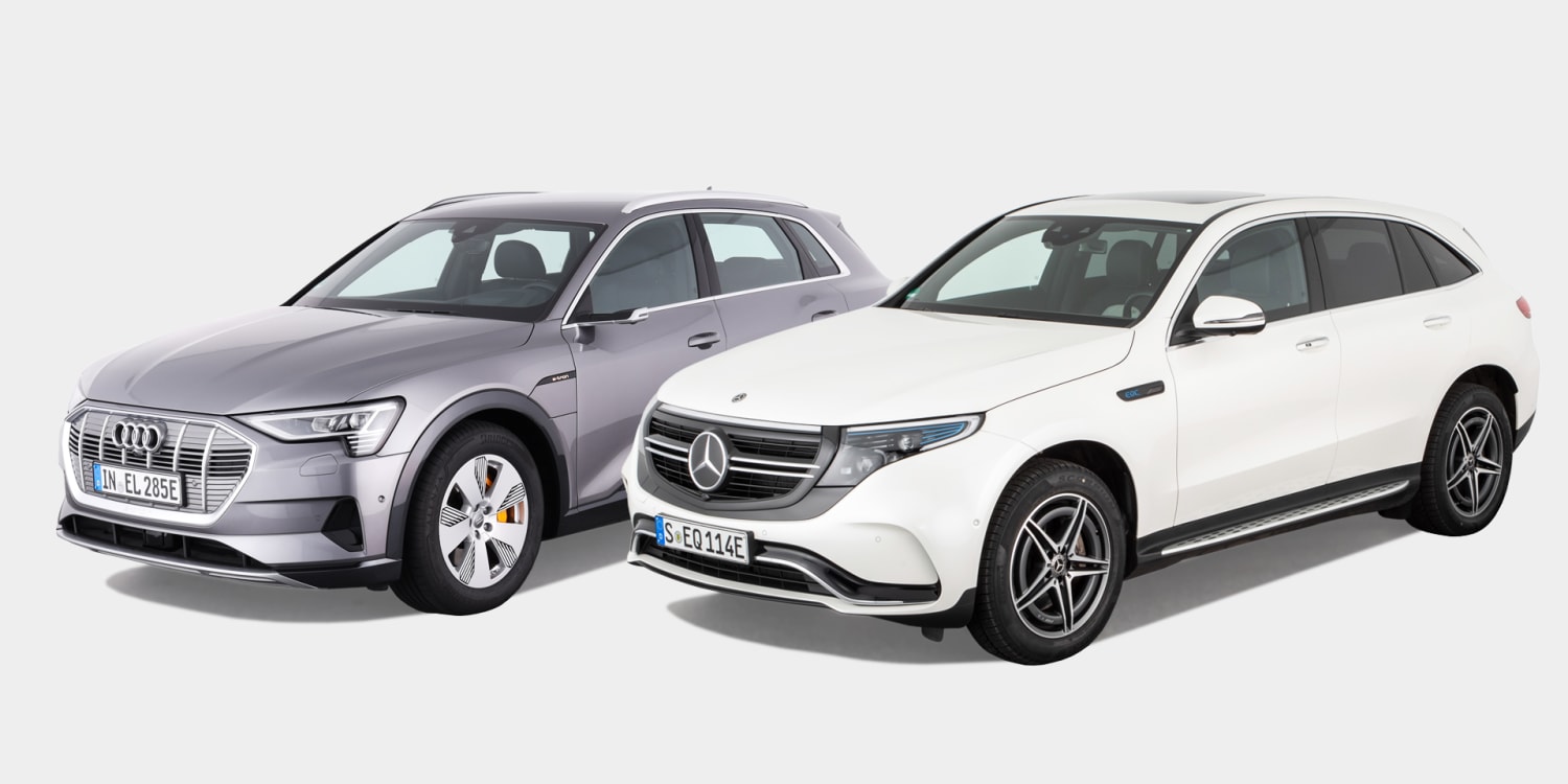 Elektro Suv Audi E Tron Gegen Mercedes Eqc Adac