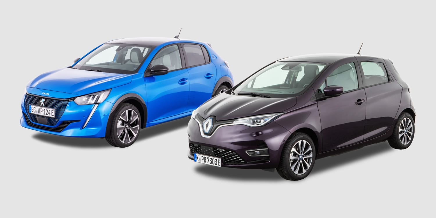 Peugeot e-208 vs. Renault Zoe: Welches Elektroauto besser ist
