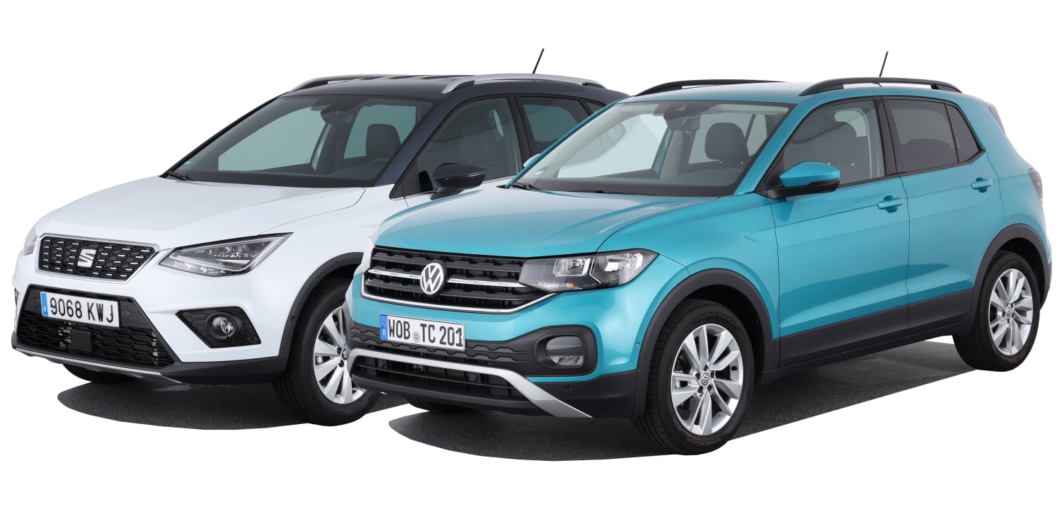 VW T-Roc gegen VW T-Cross im Test: Reicht auch das Polo-SUV? - AUTO BILD