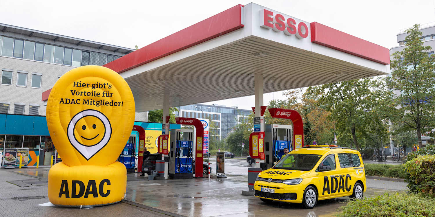 ADAC Mitglieder tanken bei Esso günstiger