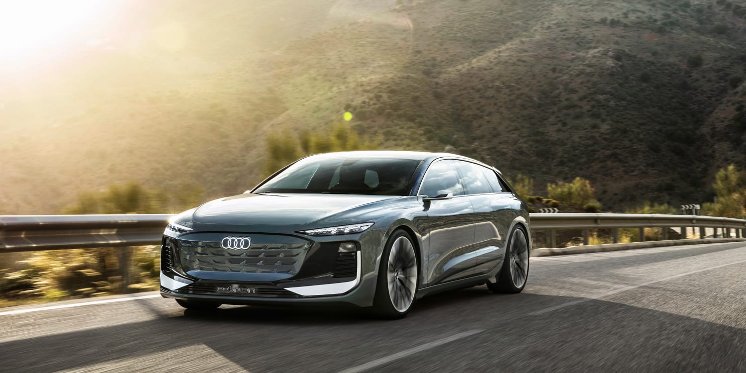 Audi A6 e tron Avant Elektroauto mit 700 km Reichweite