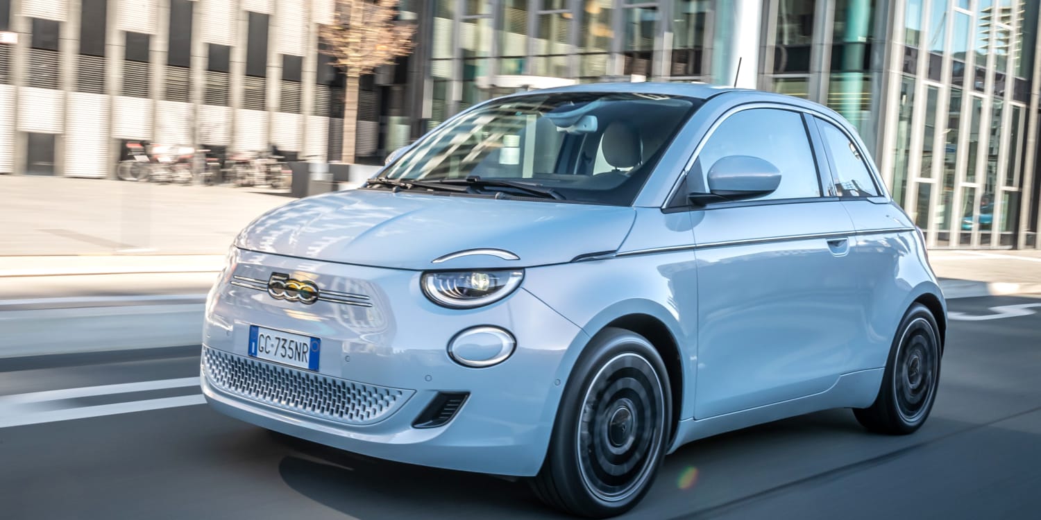 Der neue Fiat 500 Elektro als Cabrio, Elektroauto