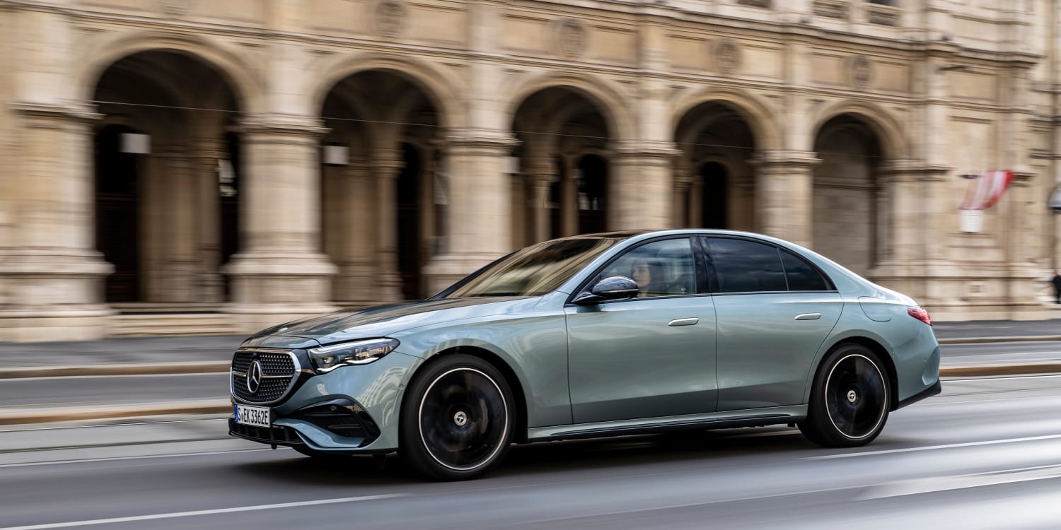 Das Exterieurdesign der neuen E-Klasse von Mercedes-Benz