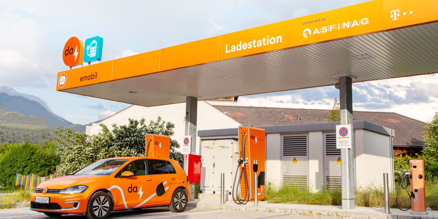 Österreich ETankstellen & Ladesäulen an der Autobahn I ADAC