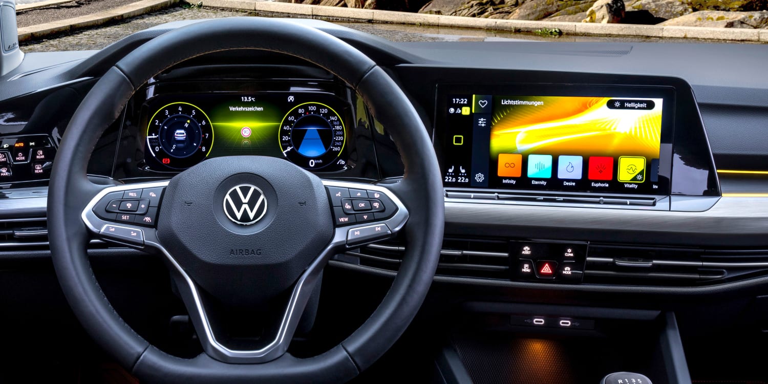 Autowischer, kompatibel mit VW Golf 8 2020–2021, Auto