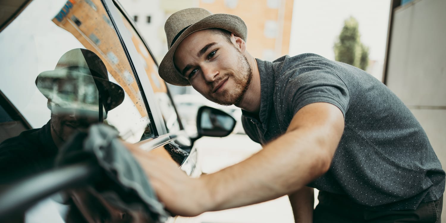 Kaufe Auto Polierer Lack Film Polieren Auto Zubehör Spray Farbe Punkt  Reparatur Klinge Schaber Reinigung Flecken