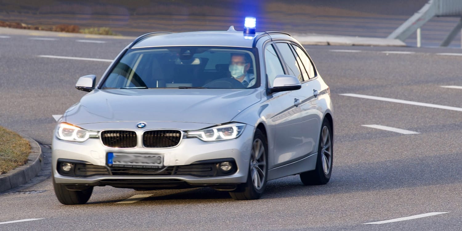 Blaulicht Auto Strafe