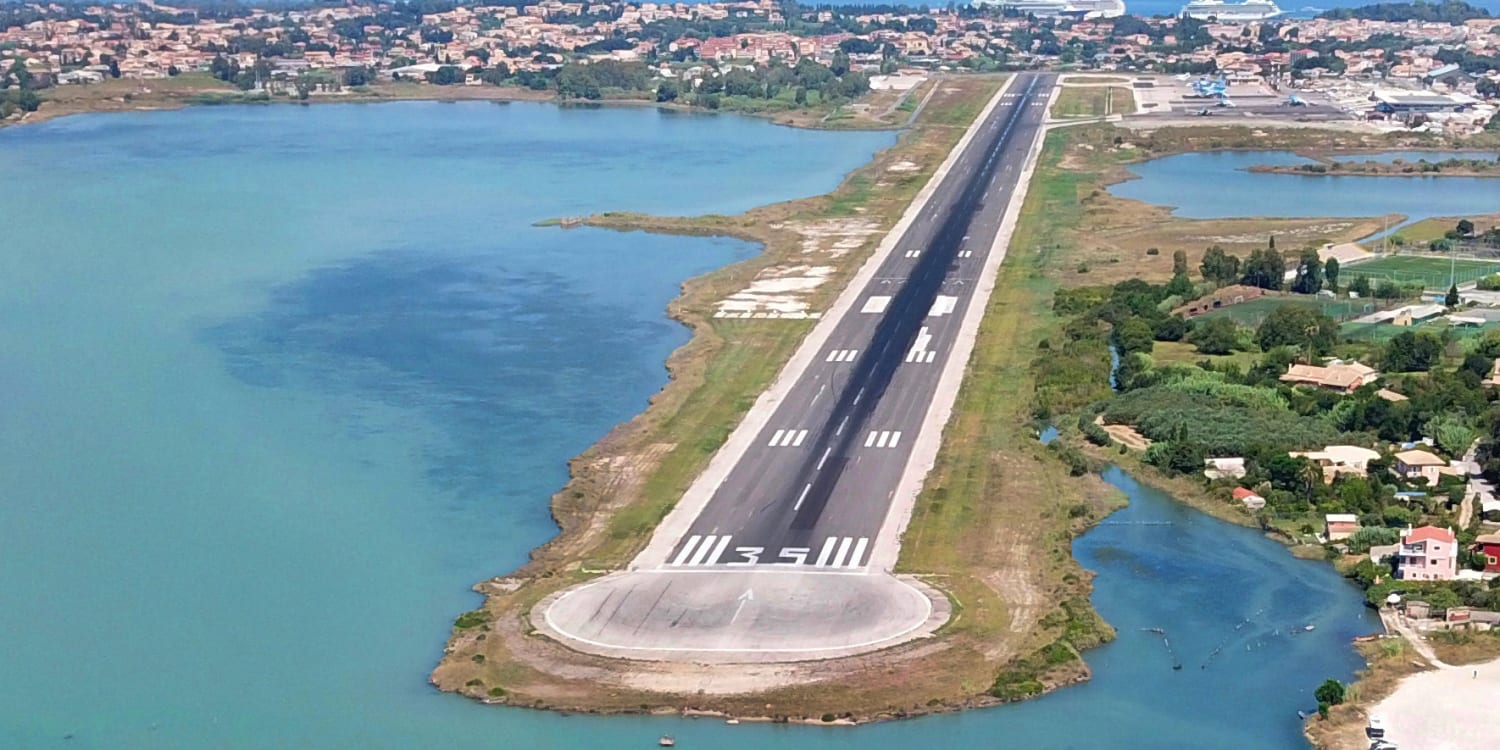 Griechenland Flughafen Korfu zeitweise gesperrt