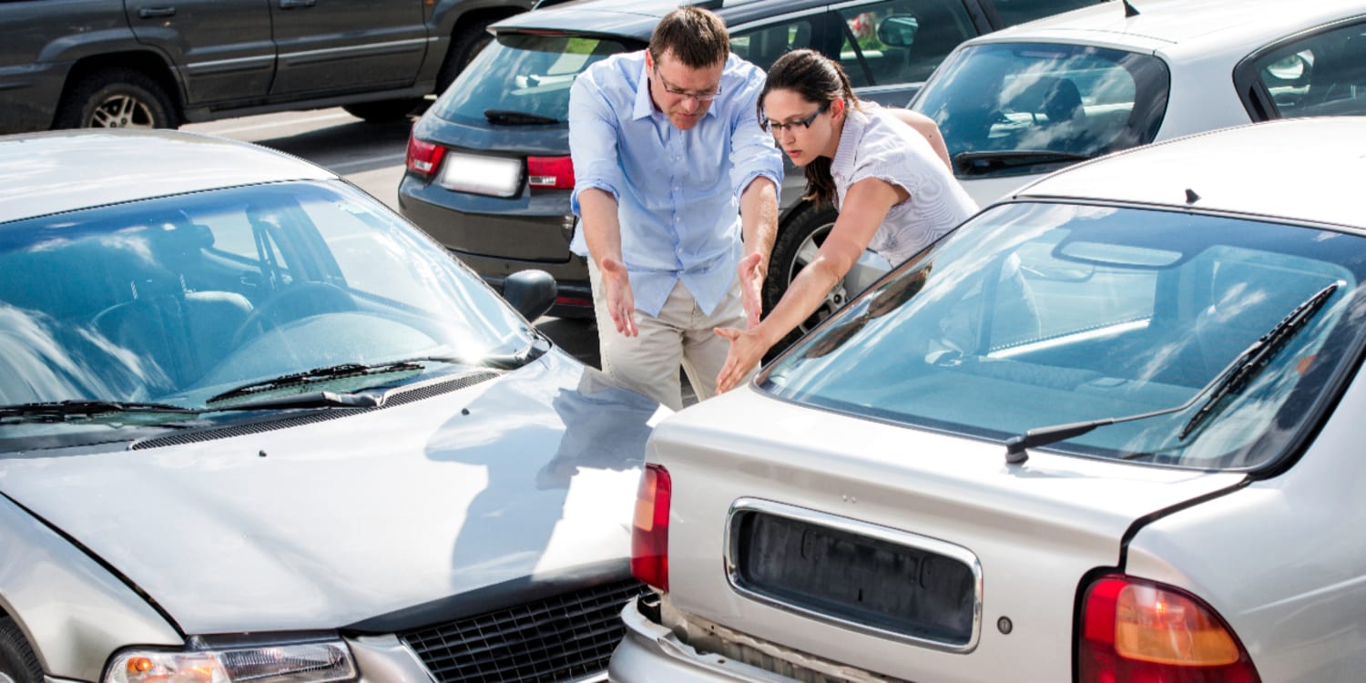 Unfall auf Parkplatz Gilt immer rechts