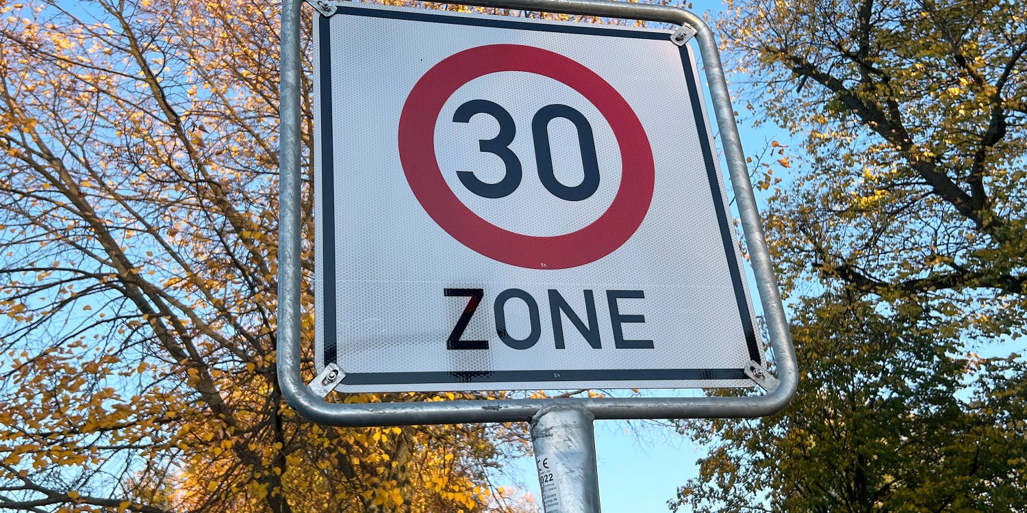 Tempo 30 Zone Diese Regeln Gelten Hier