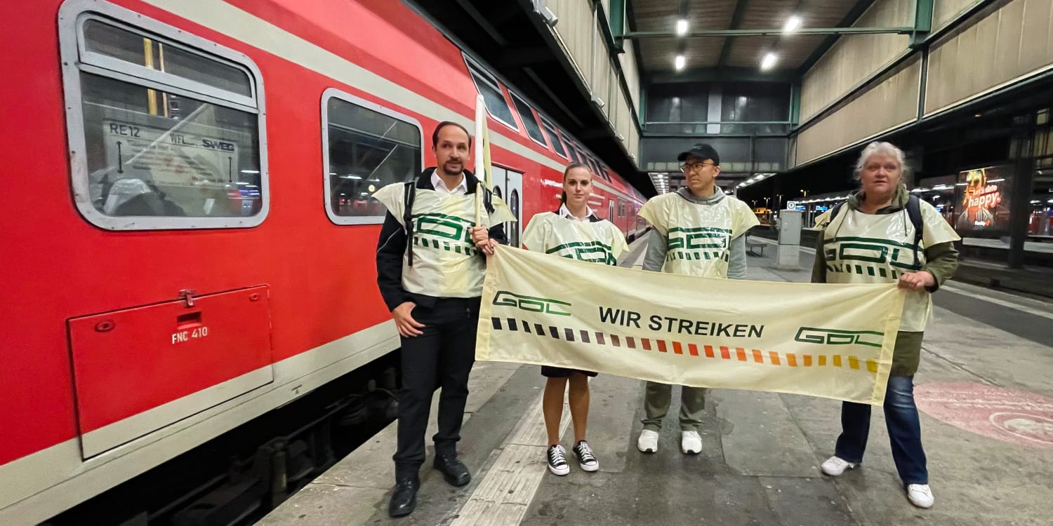 German Rail Strike – GDL Threatens Chaos and Travel Disruptions