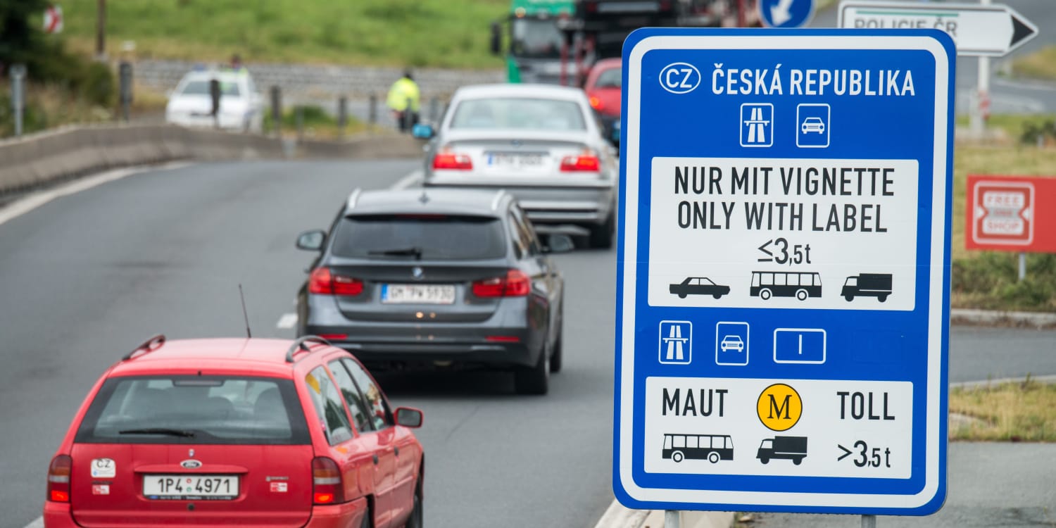 Digitale Autobahn-Vignette in Tschechien: E-Autos von Maut befreit