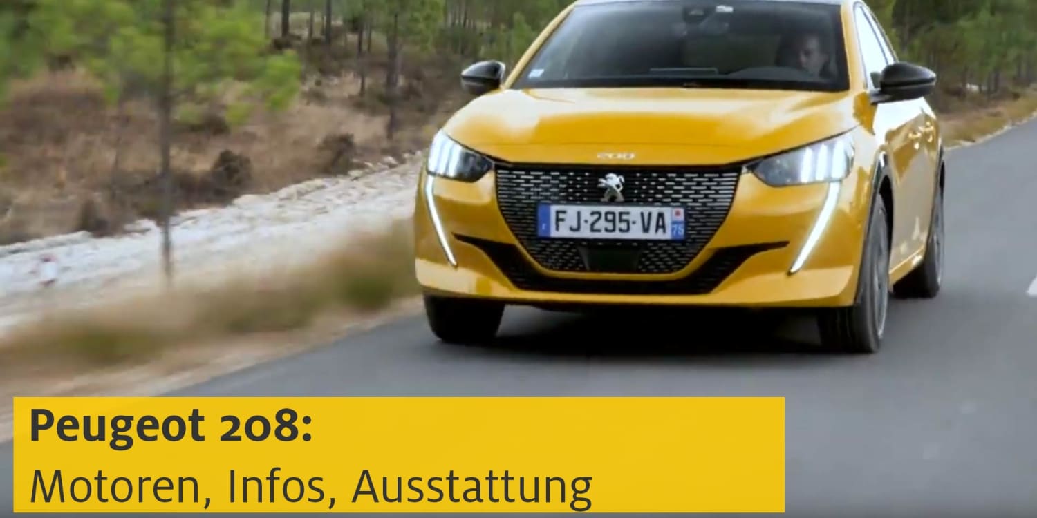 peugeot 208 zwei benziner im test daten verbrauch adac