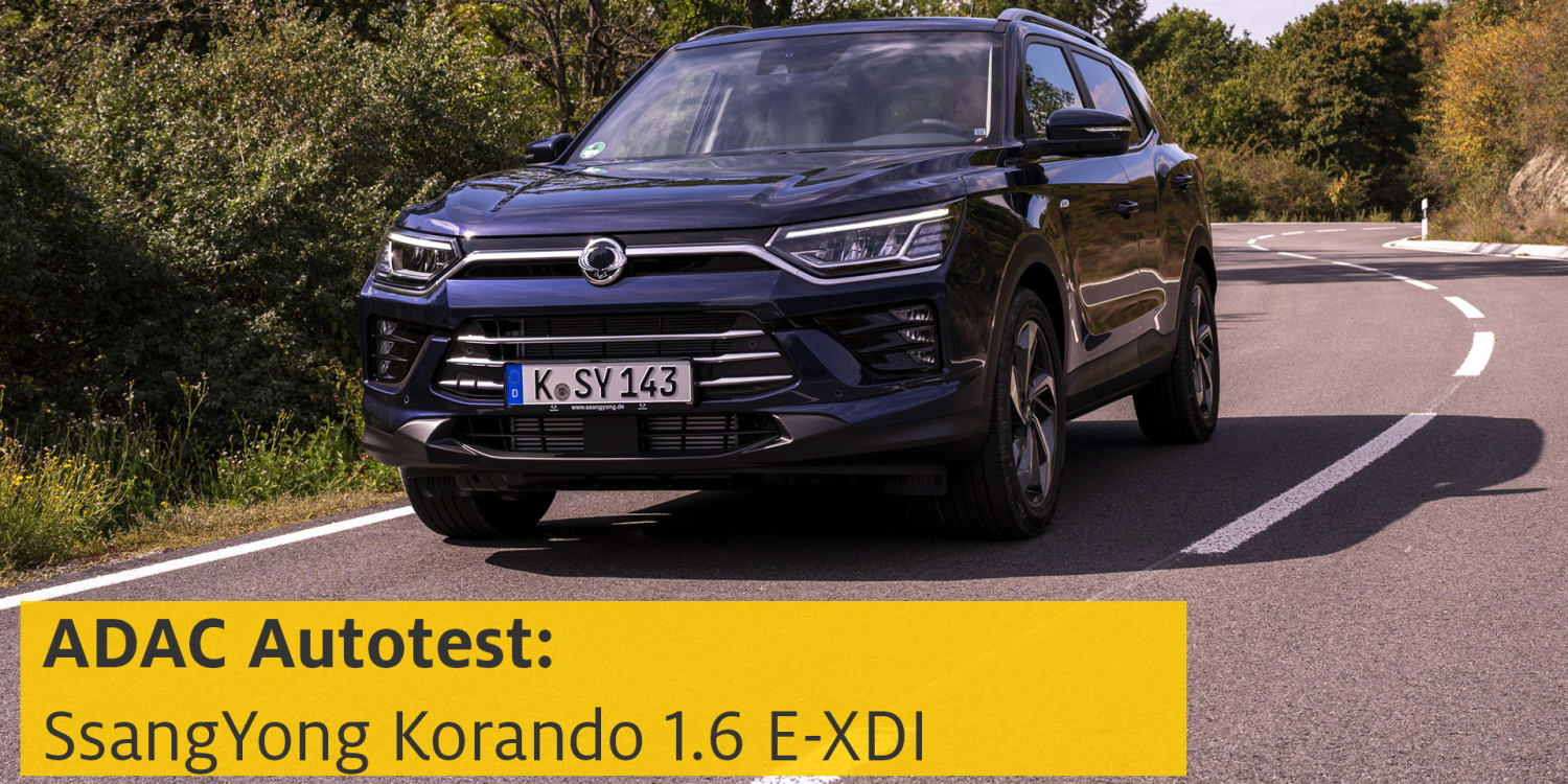 Ssangyong Korando Suv Test Verbrauch Bilder Adac