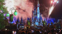 Fireworks over Cinderella's Castle in the Magic Kingdom