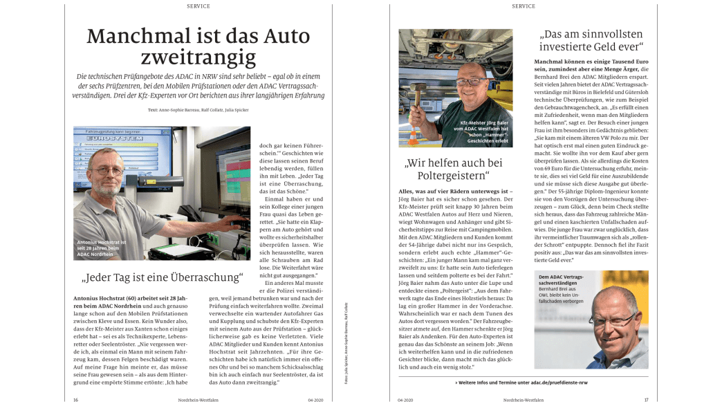 Die Neue Adac Motorwelt Mit Nrw Regionalmagazin Adac