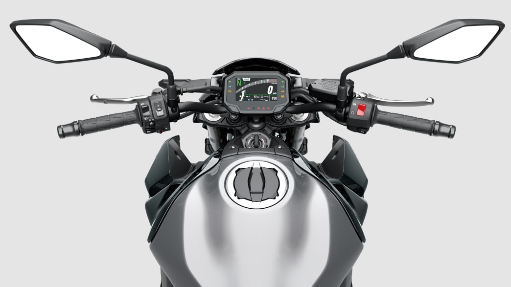 Accossato Motorrad Lenker Schwarz - Für Kawasaki Z900, 22mm Durchmesser