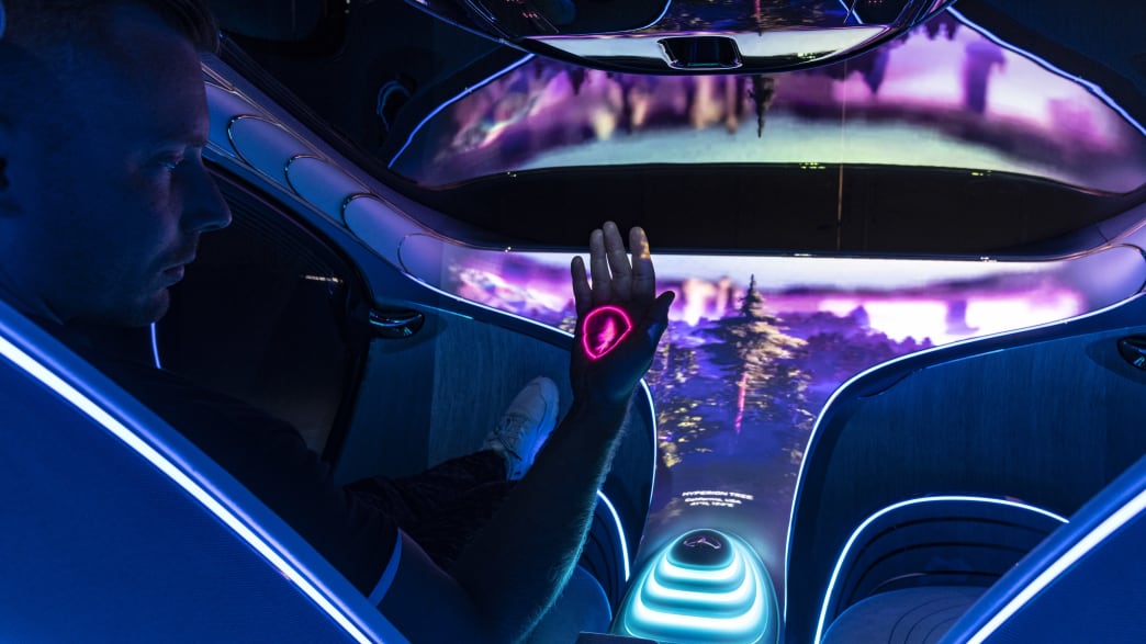 Mercedes Vision Avtr Testfahrt Im Oko Auto Der Zukunft Adac