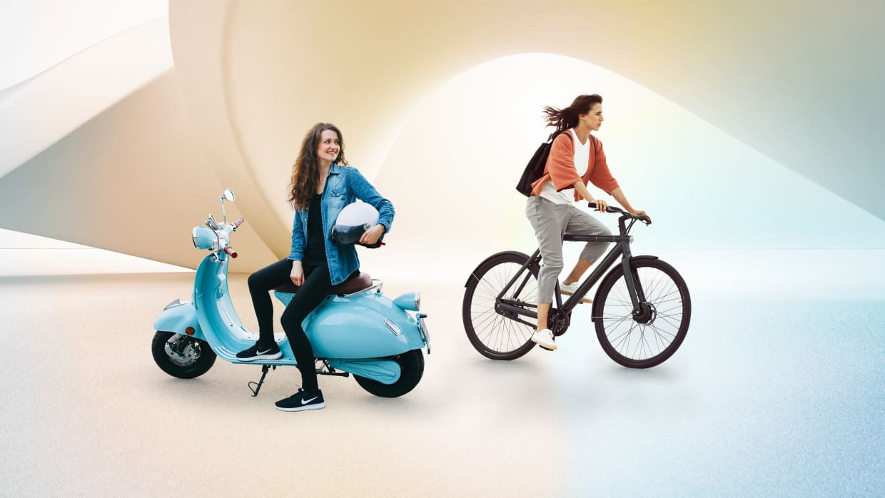 E Bikes Und E Motoroller Zum Kauf Im Abo Adac E Ride
