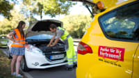 ADAC Pannenhelfer vor Ort