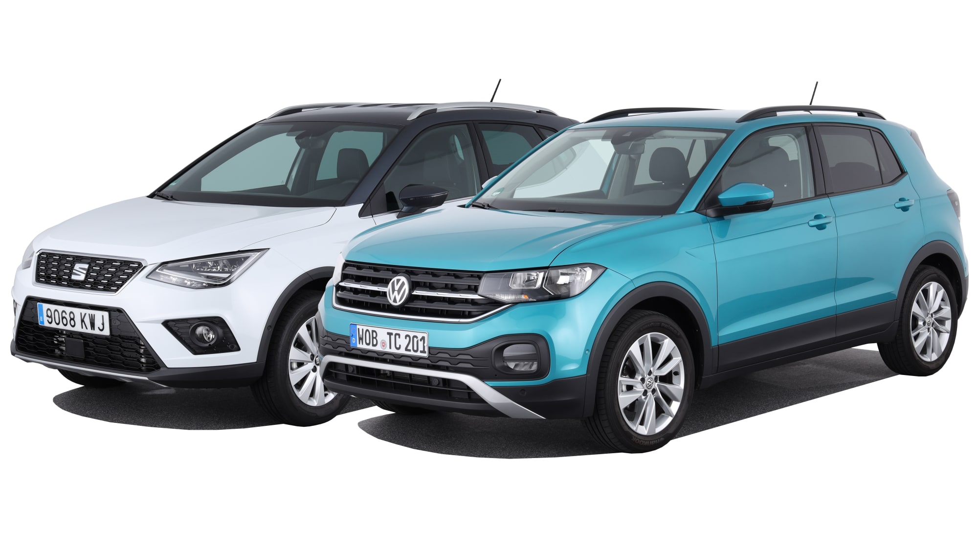 Seat Arona Oder Vw T Cross Mini Suvs Im Vergleich Adac