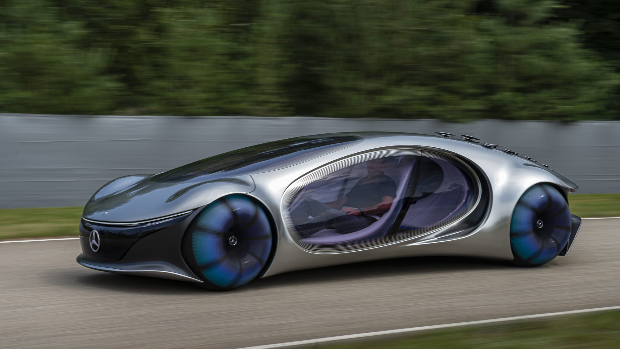 Mercedes Vision AVTR Testfahrt Im ko Auto Der Zukunft ADAC