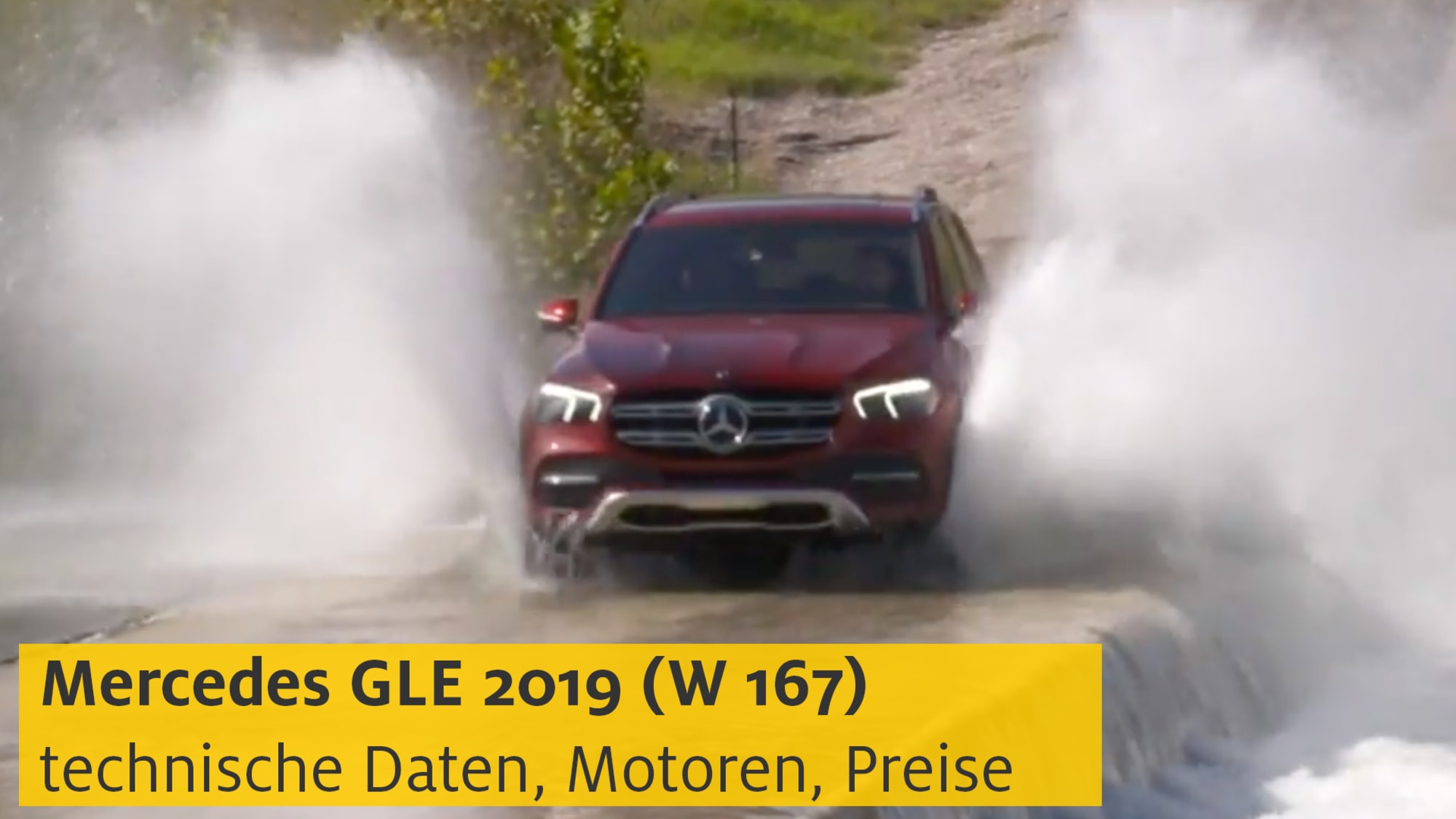 Mercedes Gle 2019 W 167 Test Crashtest Daten Preise Adac